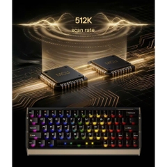 Bàn Phím Keyverse ST63 Gaming He Rapid Trigger Nhôm CNC RT 0,001mm Polling Rate 8K Mạnh Mẽ