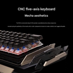 Bàn Phím Keyverse ST63 Gaming He Rapid Trigger Nhôm CNC RT 0,001mm Polling Rate 8K Mạnh Mẽ