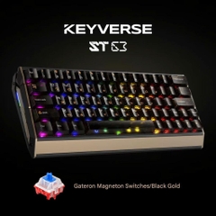 Bàn Phím Keyverse ST63 Gaming He Rapid Trigger Nhôm CNC RT 0,001mm Polling Rate 8K Mạnh Mẽ
