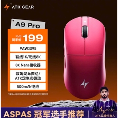 Chuột ATK Dragonfly A9 Ultra A9 Pro/A9 Plus/A9 SE PAW3950 Ultra 8K Polling Rate