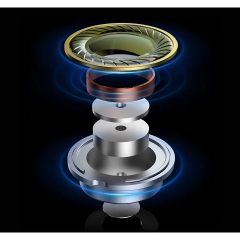 Tai Nghe Nhét Tai KZ Saga HIFI Driver Dynamic Vỏ Kim Loại Có Mic