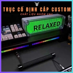 Trục Cố Định Cáp Xoắn Lò Xo Custom - Chất Liệu Kim Loại CNC - TTKeyboard