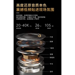 Tai Nghe Nhét Tai ND Audio Venus HIFI Driver Dynamic Nam Châm N52 Dây OFC Tháo Rời