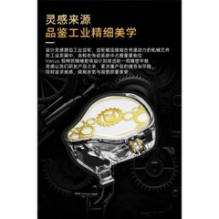 Tai Nghe Nhét Tai ND Audio Venus HIFI Driver Dynamic Nam Châm N52 Dây OFC Tháo Rời