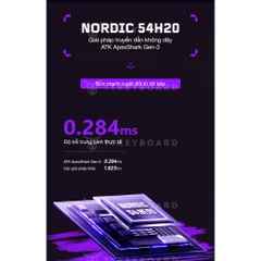 Chuột Không Dây ATK DuckBill Ultra PAW3950Ultra Polling Rate 8K, Nordic 54H20