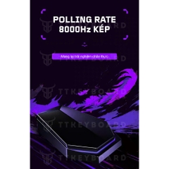 Chuột Không Dây ATK DuckBill Ultra PAW3950Ultra Polling Rate 8K, Nordic 54H20