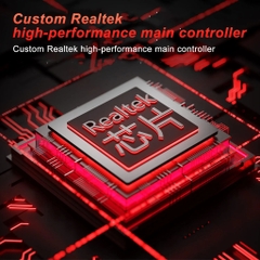 Chuột Gaming Không Dây Aula V9 Series - 3 Mode Kết Nối - PAW3950 - 8K Polling rate - Đèn Nền RGB