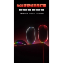 Chuột Gaming Không Dây Aula V9 Series - 3 Mode Kết Nối - PAW3950 - 8K Polling rate - Đèn Nền RGB