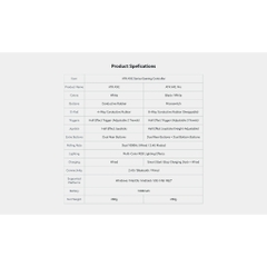 Tay Cầm chơi game Không Dây ATK AXE Series | Hall Joystick | XBOX Trigger | Dock Sạc | 3 Mode