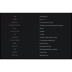 Chuột Gaming VGN F1 Super Edition Phiên Bản Mới, 3 Mode Kết Nối, Paw3311