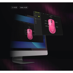 Chuột Gaming VGN F1 Super Edition Phiên Bản Mới, 3 Mode Kết Nối, Paw3311