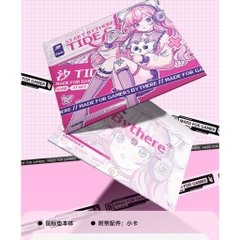 Pad Chuột Gaming Bythere Anime Pixel Vải 99 Bề Mặt Cân Bằng Control Speed Đế XSOFT Chống Trượt