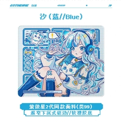 Pad Chuột Gaming Bythere Anime Pixel Vải 99 Bề Mặt Cân Bằng Control Speed Đế XSOFT Chống Trượt