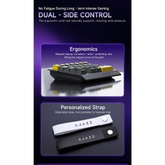 Bàn Phím Cơ Gaming AJAZZ AK029, Bàn Phím HE RapidTrigger One Hand Chuẩn Esport