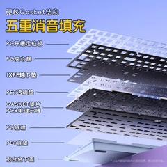 Bàn Phím Cơ Custom Không Dây Leobog Hi98C Pro, Nhôm CNC 3 Mode, Mạch Xuôi, Led RGB, Phím Cơ Hotswap