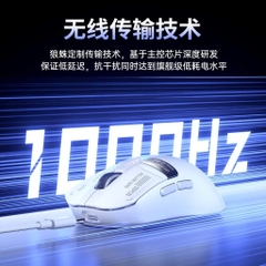 Chuột Gaming Không Dâu Aula SC650, 3 Mode Kết Nối, Màn Hình Đa Nhiệm, Paw 3311, Polling Rate 1000Hz