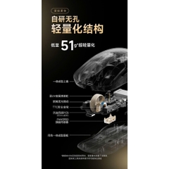 Chuột Gaming Không Dây VGN F2 Series, Dual 8K Polling Rate, MCU Nordic