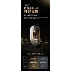 Chuột Gaming Không Dây VGN F2 Series, Dual 8K Polling Rate, MCU Nordic