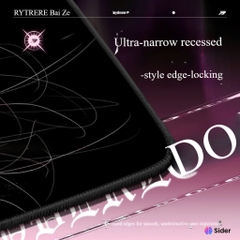 Pad Chuột Gaming Bythere 12 Cung Hoàng Đạo Zodiac Bề Mặt Đế XSOFT Chống Trượt Fabric