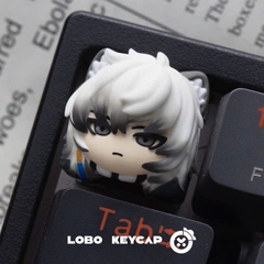 Keycap Artisan Lobo Chủ Đề Arknight Resin 1u Nhiều Nhân Vật Trang Trí Bàn Phím Cơ