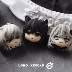 Keycap Artisan Lobo Chủ Đề Arknight Resin 1u Nhiều Nhân Vật Trang Trí Bàn Phím Cơ