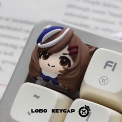 Keycap Artisan Lobo Uma Musume Resin 1u Nhiều Nhân Vật Trang Trí Bàn Phím Cơ