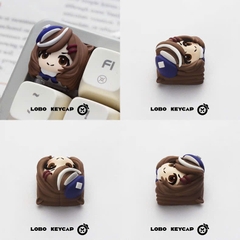 Keycap Artisan Lobo Uma Musume Resin 1u Nhiều Nhân Vật Trang Trí Bàn Phím Cơ