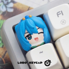 Keycap Artisan Lobo Konosuba Resin 1u Nhiều Nhân Vật Trang Trí Bàn Phím Cơ