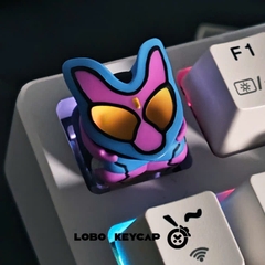 Keycap Artisan Lobo Kamen Rider Resin 1u Nhiều Nhân Vật Trang Trí Bàn Phím Cơ