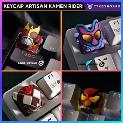 Keycap Artisan Lobo Kamen Rider Resin 1u Nhiều Nhân Vật Trang Trí Bàn Phím Cơ