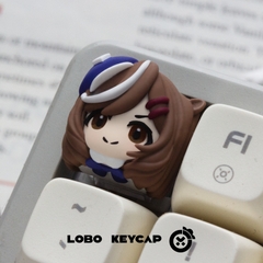 Keycap Artisan Lobo Uma Musume Resin 1u Nhiều Nhân Vật Trang Trí Bàn Phím Cơ