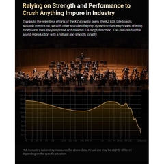 Tai nghe KZ EDX Lite Tai Nghe IEM Chất Âm HIFI Khử Tiếng Ồn QDC C Pin Cáp Tháo Rời Jack 3.5mm