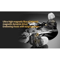 Tai Nghe CCA CRA Pro Tai nghe nhét tai có dây HiFi giảm tiếng ồn cho thể thao và chơi game