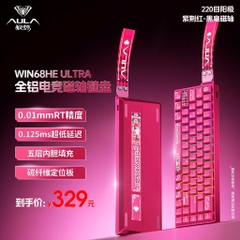 PHÍM CƠ GAMING WIN68 HE ULTRA| Nhôm CNC| Rapid Trigger 0,01 mm| 8000hz |Trục Từ| TTKeyboard