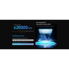 Chuột Gaming Không Dây ATK F1 V2 Series Siêu Nhẹ 38G PAW3950 Ultra Nordic 54H20 Rate 8K