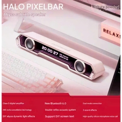 Loa Soundbar Audio Edifier Halo Pixel Bar Công Xuất 20W Có Bluetooth Màn Hình Pixe Có Mic