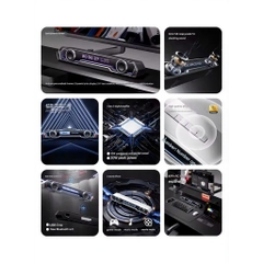 Loa Soundbar Audio Edifier Halo Pixel Bar Công Xuất 20W Có Bluetooth Màn Hình Pixe Có Mic