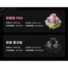 Bàn Phím Gaming He Rapid Trigger Madlions Titan68 Turbo 8K Polling Rate RT 0,001 mm