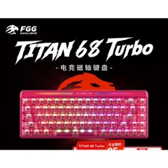 Bàn Phím Gaming He Rapid Trigger Madlions Titan68 Turbo 8K Polling Rate RT 0,001 mm