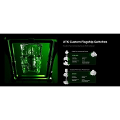 Bàn Phím Cơ Gaming ATK RS6 AIR HE Rapid Trigger 8K Polling Rate 0,001mm RT Hiệu Năng Cao