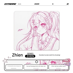 [Hoả Tốc] Bàn Di Chuột Pad Chuột Gaming Bythere Zhien Series Bề Mặt Cân Bằng Giữa Control Và Speed