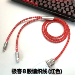 Dây Cáp Esport 2 Đầu Output TypeC Hỗ trợ 8K Polling Rate Cho Bàn Phím Gaming, Chuột Gaming