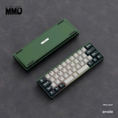 Bàn Phím Cơ Không Dây Nhôm CNC MMD KM40 Layout 40 Nhỏ Gọn 3 Mode Hỗ Trợ QMK VIA