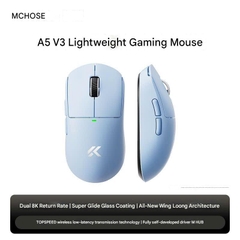 Chuột Không Dây Gaming Mchose A5 V3 Dual 8K Polling Rate Siêu Nhẹ 56G Lớp Phủ Super Glide
