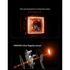 Chuột Gaming Không Dây ATK Z1 V2 PAW3950 Ultra Nordic 54L15 Dual Rate 8K