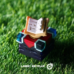 Keycap Artisan Chính Hãng Lobo Chủ Đề MineCraft 1u Trang Trí Bàn Phím Cơ