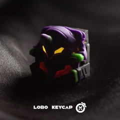 Keycap Artisan Lobo Chủ Đề EVANGELION Eva Unit Resin 1u Trang Trí Bàn Phím Cơ Chính Hãng