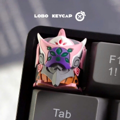 Keycap Artisan Lobo Chủ Đề EVANGELION Eva Unit Resin 1u Trang Trí Bàn Phím Cơ Chính Hãng