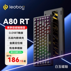 Bàn Phím Cơ Rapid Trigger LEOBOG A80 RT Rapid Trigger 0,01mm 8K Polling Rate Chuyên Esport
