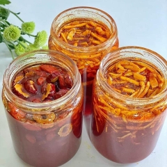 Mật Ong Thủ Công Ngâm Saffron & Đông Trùng – Hũ Đẹp, Thơm Mát, Quà Tặng Ý Nghĩa